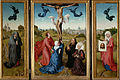 Tríptico de la Crucifixión de Roger van der Weyden, 1443-1445.