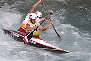 Piotr Szczepański and Marcin Pochwała in Men's slalom C-2