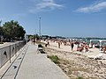 Plage de Tchornomorské à l'été 2021.