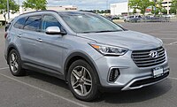 2018 Hyundai Santa Fe (facelift)