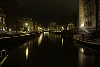 De Abrug bij nacht