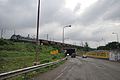 Freight Train passes over Belghoria Expressway in Baranagar