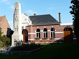 The town hall in Flesquières