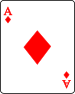 Ace of diamonds