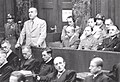 Oswald Pohl (front from left) August Frank, Heinz Fanslau, Hans Loerner; (back from left) Franz Eirenschmalz, Karl Sommer, Hermann Pook