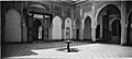 An interior courtyard of the palace, with central fountain (1916)