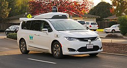 Waymo Chrysler Pacifica Hybrid