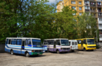 Thumbnail for File:3x BAZ-А079 in Uzhhorod.png