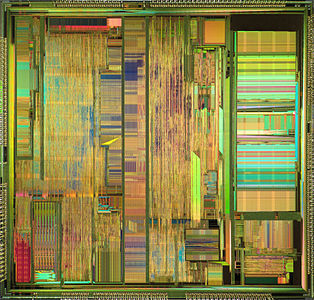 Early Cyrix 6x86 (M1) die shot