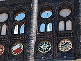 Brique émaillée noire (hôtel de ville de Lübeck)