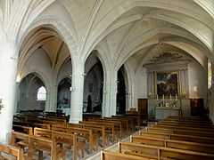 Intérieur de l'église.