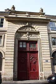 No 120, domicile de François-René de Chateaubriand.