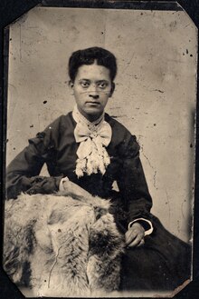 Foto de uma afro-canadense, província de Ontário