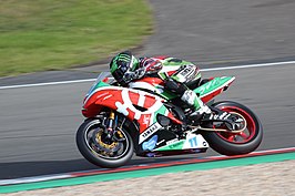 Sam Lowes op de Nürburgring in 2013.