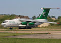 Ił-76 w malowaniu linii Turkmenistan Airlines