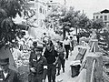 Members of the US Army 8th Evacuation Hospital in Skopje.