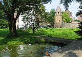 Stadspark bij Pesthuys en Jekertoren