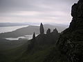 Den gamle mannen på Storr på Skye.