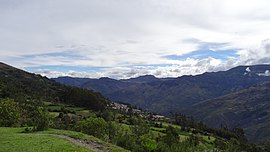 Vista del plano desde la bajada.