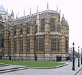 Henry VII's Chapel, Westminster Abbey, exterior from the south-east