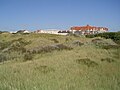 Dunes au nord de la plage.