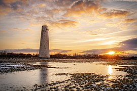 Leasowe Lighthouse Fotografaĵo: Mark Warren 1973