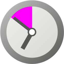 File:Pictogram voting wait pink.svg