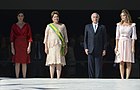 Segunda posse da presidente Dilma Rousseff e do vice-presidente Michel Temer em 2015.