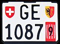 motorcycle plate / temporary plate