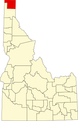 Koartn vo Boundary County innahoib vo Idaho