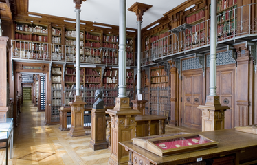 Archives nationales (Paris). Grands dépôts, salle de l'Armoire de fer.