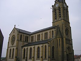 Kerk van Saint-Jean-Batiste / Johannes der Täufer in Béchy / Bechingen in Lothringen