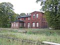 Bahnhof an der abgebauten Strecke Ludwigslust–Dömitz