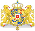 Escudo de armas de Beatriz de los Países Bajos, después de su abdicación