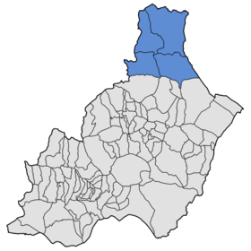 Localisation de Comarque de los Vélez