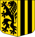 Coat of arms of Dresden, capital of the German State of Saxony