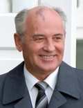 Gambar mini seharga Mikhail Gorbachev