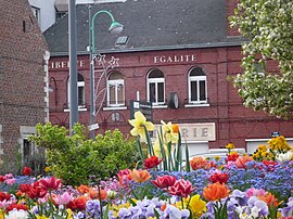 The town hall of Hornaing