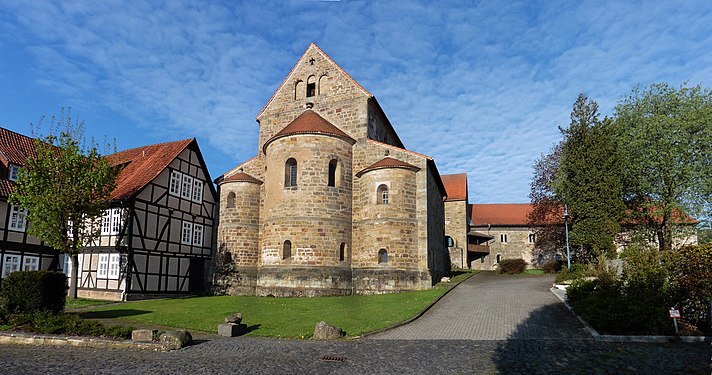 Former monastery in Germerode, Hesse, Germany