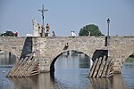 Písek Stone Bridge, 1263–1265[10]