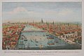 Image 32A view of London from the east in 1751 (from History of London)