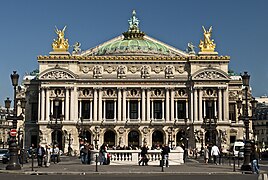 The Palais Garnier in Paris