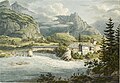 Reichenau GR J.J.Mayer Aquarell 1821