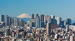 Shinjuku und Fuji