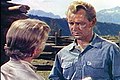 Shane (Alan Ladd) eta Marian Starrett (Jean Arthur)