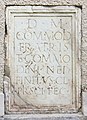 English: Ancient Roman gravestone for Commodius and Commodinus Deutsch: Antikes römerzeitliches Grabbauinschrift des Commodius und Commodinus