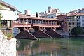 Ponte vecchio, Bassano del Grappa, Vicenza, Italy (designed by Palladio in 1569, often rebuilt)