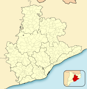 Vallromanes ubicada en Provincia de Barcelona