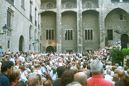 Concert a la plaça de Rei