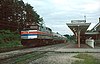 Amtrak's Colonial at Williamsburg station in 1978